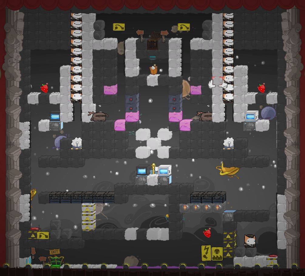 BattleBlock Theater · in-editor playtest
